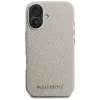 Karl Lagerfeld FW Stamped Karl MagSafe Θήκη για iPhone 16 Μπεζ