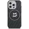 Karl Lagerfeld IML Choupette Head Logo MagSafe Θήκη για iPhone 16 Pro, Μαύρο