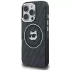 KARL LAGERFELD IML Choupette Head Logo MagSafe Θήκη για Apple iPhone 16 Pro Max, Μαύρο