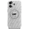 Karl Lagerfeld IML Karl Head Logo MagSafe Θήκη για iPhone 16, Γκρι