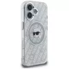 Karl Lagerfeld IML Karl Head Logo MagSafe Θήκη για iPhone 16, Γκρι