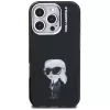 Karl Lagerfeld IML Aquarelle Karl & Logo Θήκη για iPhone 16 Pro Max Μαύρο