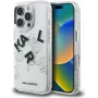 Karl Lagerfeld IML Sketched Graphic Θήκη για iPhone 16 Pro Διάφανο