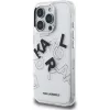 Karl Lagerfeld IML Sketched Graphic Θήκη για iPhone 16 Pro Διάφανο