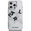 Karl Lagerfeld IML Sketched Graphic Θήκη για iPhone 16 Pro Διάφανο