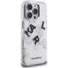 Karl Lagerfeld IML Sketched Graphic Θήκη για iPhone 16 Pro Διάφανο