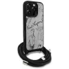 Karl Lagerfeld Crossbody GrainedPattern & Logo Θήκη για iPhone 16 Pro, Γκρι