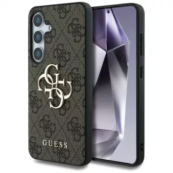 Guess Big 4G Logo Classic Logo Θήκη για Samsung Galaxy S25+ (Καφέ)