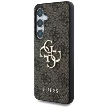 Guess Big 4G Logo Classic Logo Θήκη για Samsung Galaxy S25+ (Καφέ)
