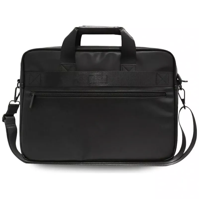 BMW Carbon Pockets & Metal Logo Σακίδιο Laptop 16 ιντσών Μαύρο