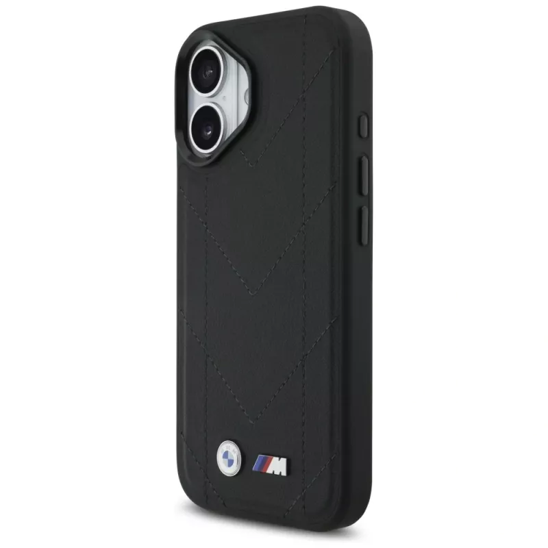 BMW M Quilted Logo MagSafe Θήκη για Apple iPhone 17, Μαύρο