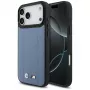BMW M Quilted Logo MagSafe Θήκη για iPhone 17 Pro Max Μπλε