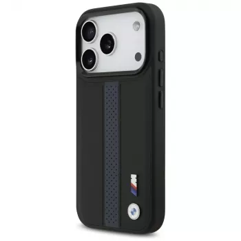 BMW M Perforated Stripe Logo MagSafe Θήκη για iPhone 17 Pro Μπλε