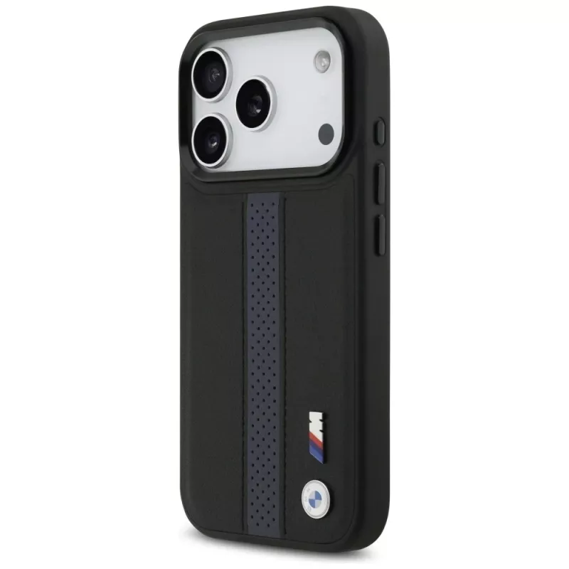 BMW M Perforated Stripe Logo MagSafe Θήκη για iPhone 17 Pro Μπλε