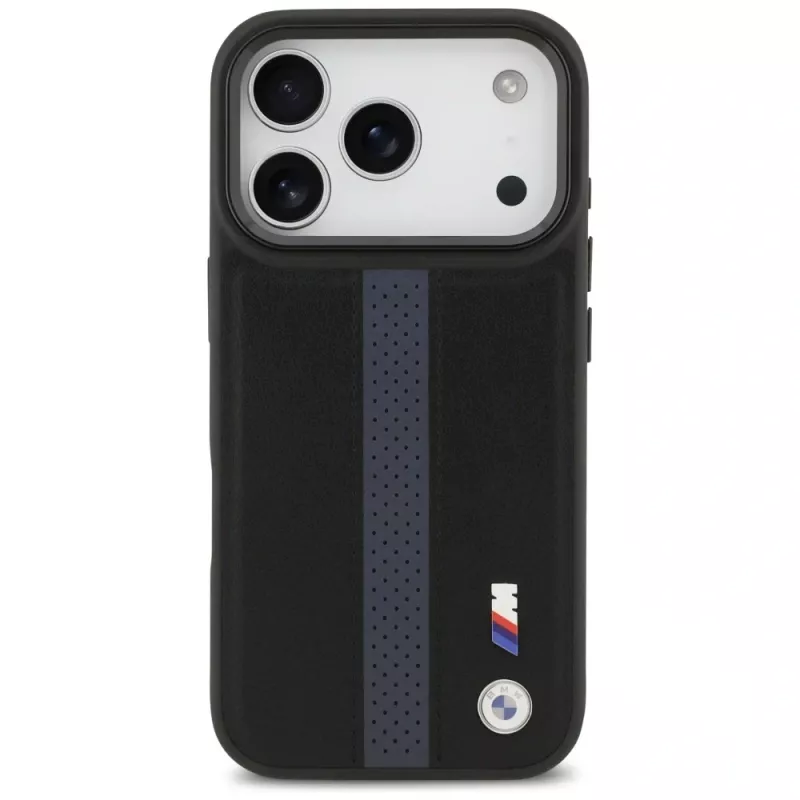 BMW M Perforated Stripe Logo MagSafe Θήκη για iPhone 17 Pro Μπλε