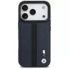 BMW M Perforated Stripe Logo MagSafe Θήκη για Apple iPhone 17 Pro, Navy Blue