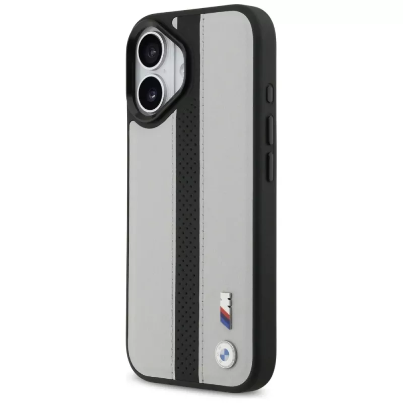 BMW M Perforated Stripe Logo MagSafe Θήκη για Apple iPhone 17, Γκρι