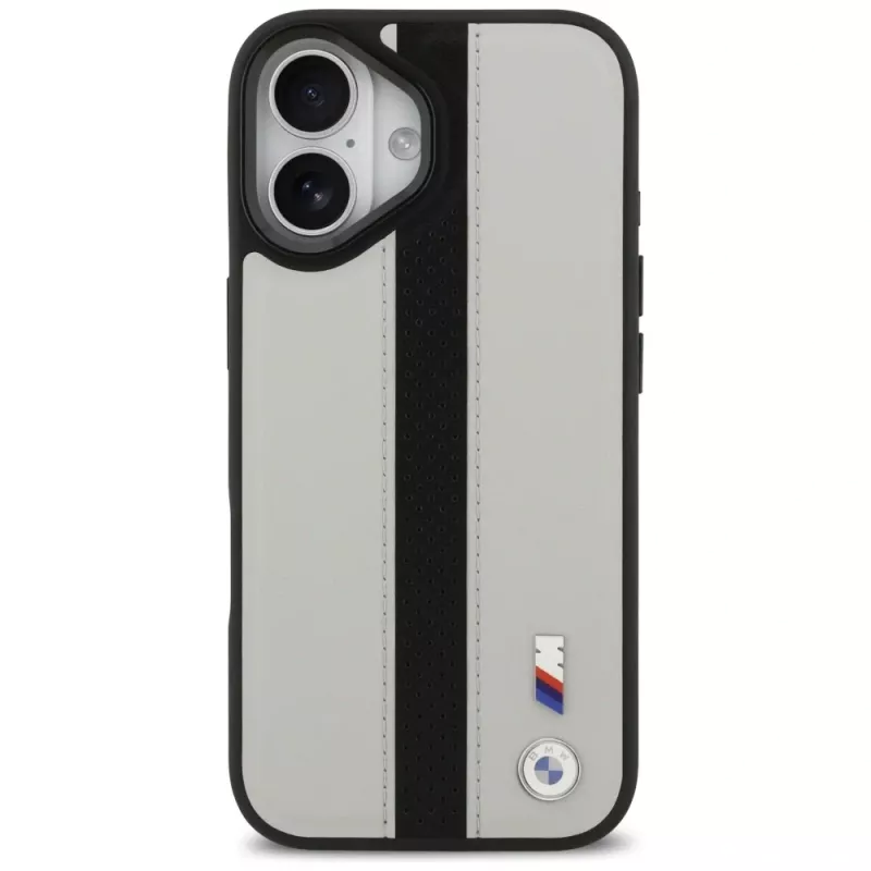 BMW M Perforated Stripe Logo MagSafe Θήκη για Apple iPhone 17, Γκρι