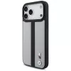 BMW M Perforated Stripe Logo MagSafe Θήκη για iPhone 17 Pro Max Γκρι