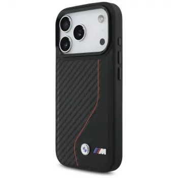 BMW M Carbon Line & Logo MagSafe Θήκη για Apple iPhone 17 Pro Κόκκινο