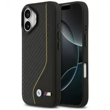 BMW M Carbon Line & Logo MagSafe Θήκη για iPhone 17 Κίτρινο