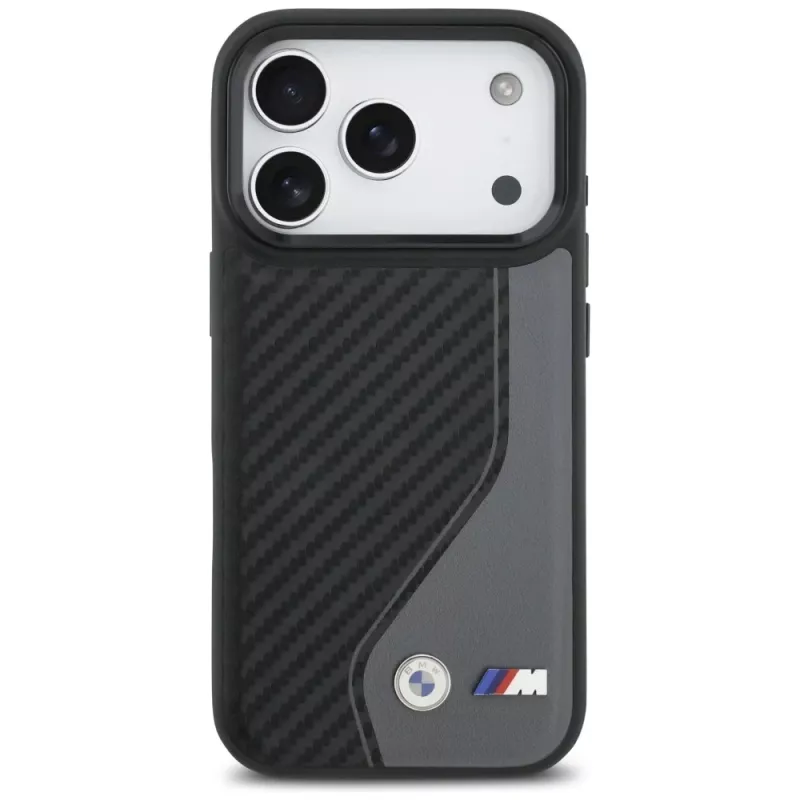 BMW M Carbon Logo MagSafe Θήκη για iPhone 17 Pro Ανθρακί