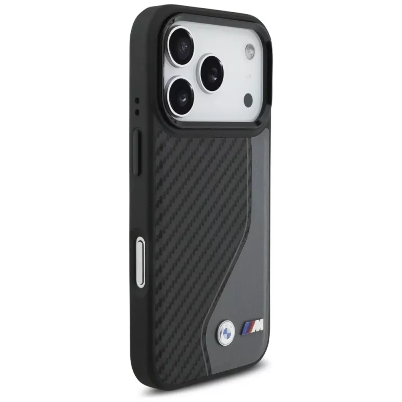 BMW M Carbon Logo MagSafe Θήκη για iPhone 17 Pro Ανθρακί