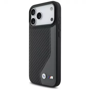 BMW M Carbon Logo MagSafe Θήκη για Apple iPhone 17 Pro Max Ανθρακί