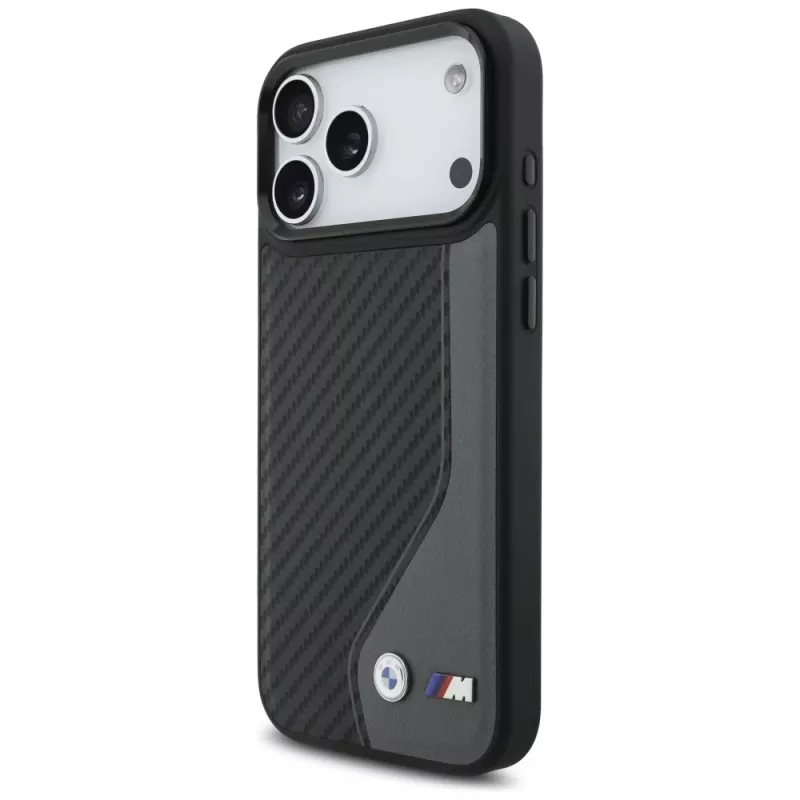 BMW M Carbon Logo MagSafe Θήκη για Apple iPhone 17 Pro Max Ανθρακί