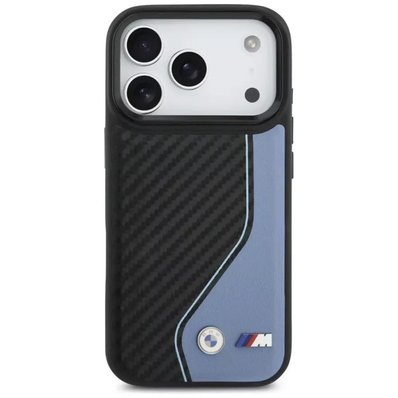 BMW M Carbon Logo MagSafe Θήκη για Apple iPhone 17 Pro, Μπλε