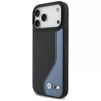 BMW M Carbon Logo MagSafe Θήκη για iPhone 17 Pro Max Μπλε