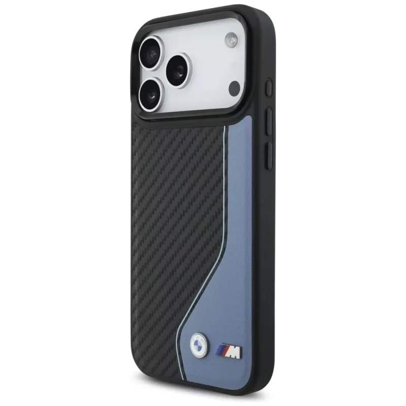 BMW M Carbon Logo MagSafe Θήκη για iPhone 17 Pro Max Μπλε