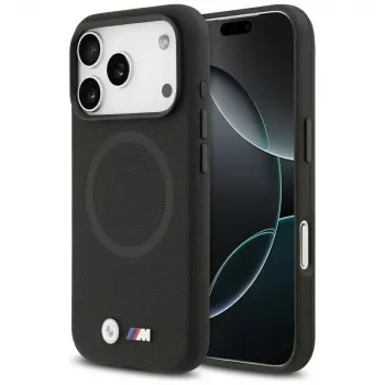 BMW M FW Metal Logo MagSafe Θήκη για Apple iPhone 17 Pro Μαύρο