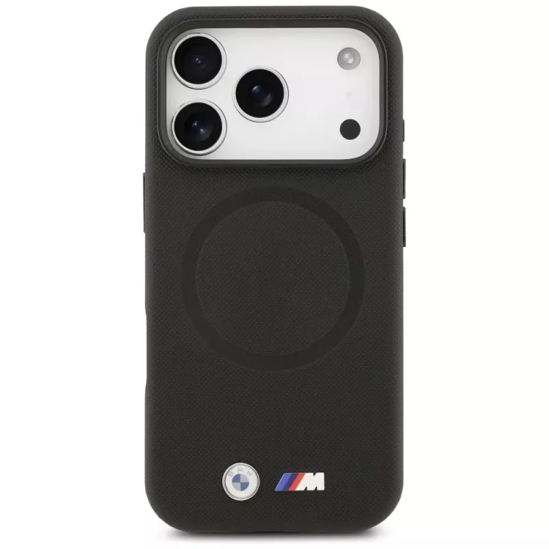 BMW M FW Metal Logo MagSafe Θήκη για Apple iPhone 17 Pro Max, Μαύρο