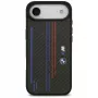 BMW M Kevlar Lines & Logo MagSafe Θήκη για Apple iPhone Air, Μαύρο