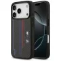 BMW M Kevlar Lines & Logo MagSafe Θήκη για iPhone 17 Pro Μαύρο