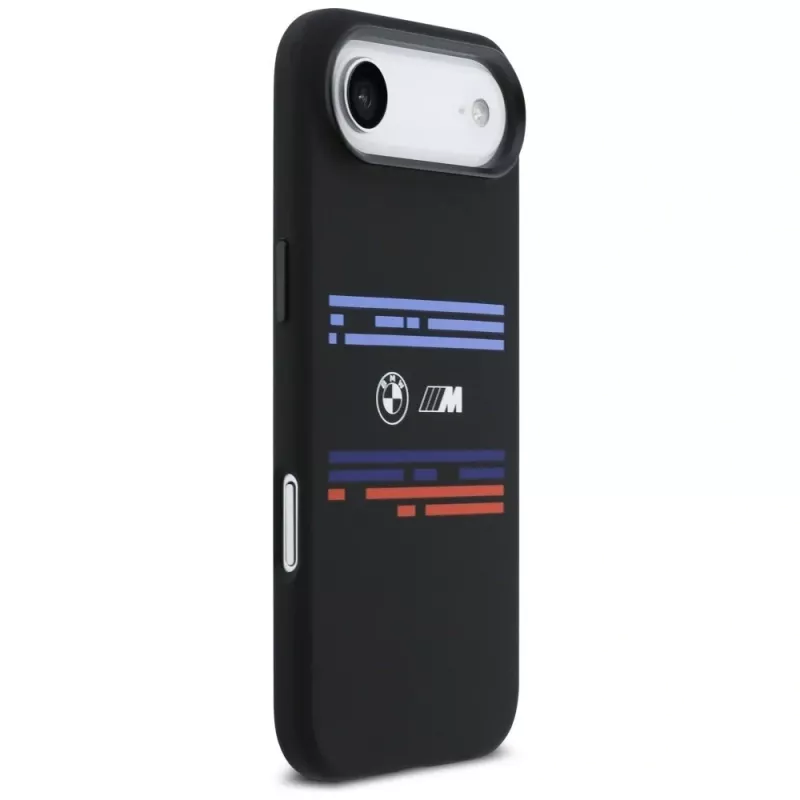 BMW M Silicon Horizontal Line MagSafe Θήκη για iPhone Air Μαύρο
