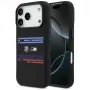 BMW M Silicon Horizontal Line MagSafe Θήκη για Apple iPhone 17 Pro, Μαύρο