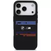 BMW M Silicon Horizontal Line MagSafe Θήκη για Apple iPhone 17 Pro, Μαύρο