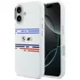BMW M Silicon Horizontal Line MagSafe Θήκη για Apple iPhone 17, Λευκό