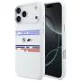 BMW M Silicon Horizontal Line MagSafe Θήκη για iPhone 17 Pro Max Λευκό