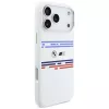 BMW M Silicon Horizontal Line MagSafe Θήκη για iPhone 17 Pro Max Λευκό