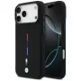 BMW M Silicon Tricolor Line MagSafe Θήκη για Apple iPhone 17 Pro Max, Μαύρο