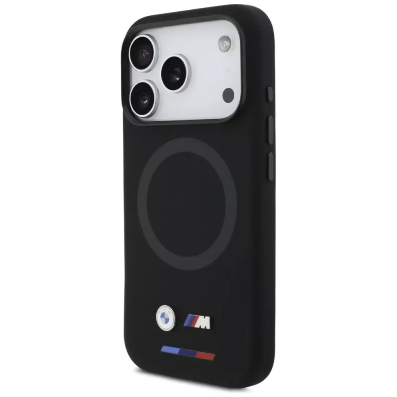BMW M Silicon Logo MagSafe Θήκη για Apple iPhone 17 Pro, Μαύρο