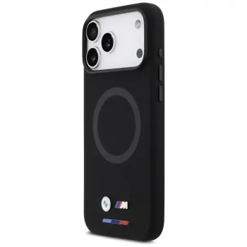 BMW M Silicon Logo MagSafe Θήκη για iPhone 17 Pro Max Μαύρο