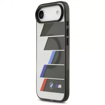 BMW M IML Metal Buttons Tricolor Lines MagSafe Θήκη για iPhone Air, Ανθρακί