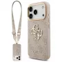 Guess 4G Big Classic Logo Big Strap Metal Buttons Θήκη για Apple iPhone 17 Pro Ροζ