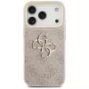Guess 4G Big Classic Logo Big Strap Metal Buttons Θήκη για Apple iPhone 17 Pro Ροζ