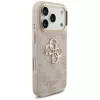 Guess 4G Big Classic Logo Big Strap Metal Buttons Θήκη για Apple iPhone 17 Pro Ροζ