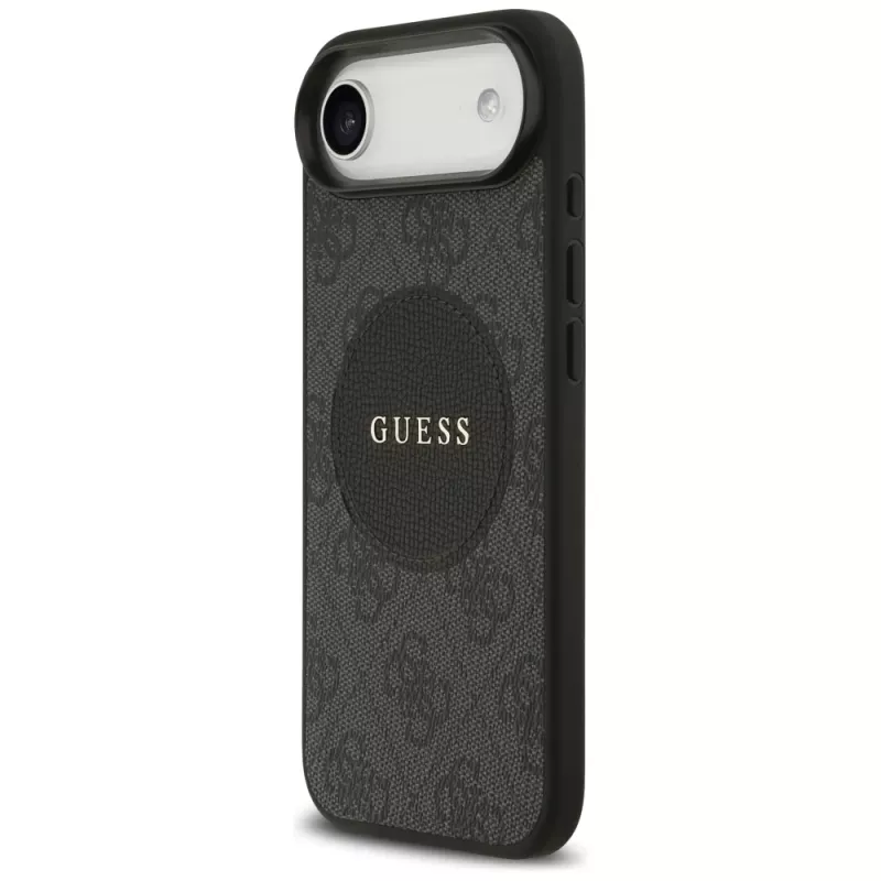 Guess 4G Circle Classic Logo MagSafe Θήκη για iPhone Air - Μαύρο